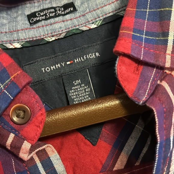 Tommy Hilfiger Mens Button Down Long Sleeve - S/M - Picture 4 of 4